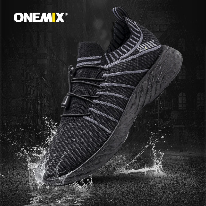 ONEMIX Men's Aqua Upstreams Shoes Quick-drying Beach Surfing Breathable Fishing Shoes Women PU Insole Anti-slip Water Sneakers