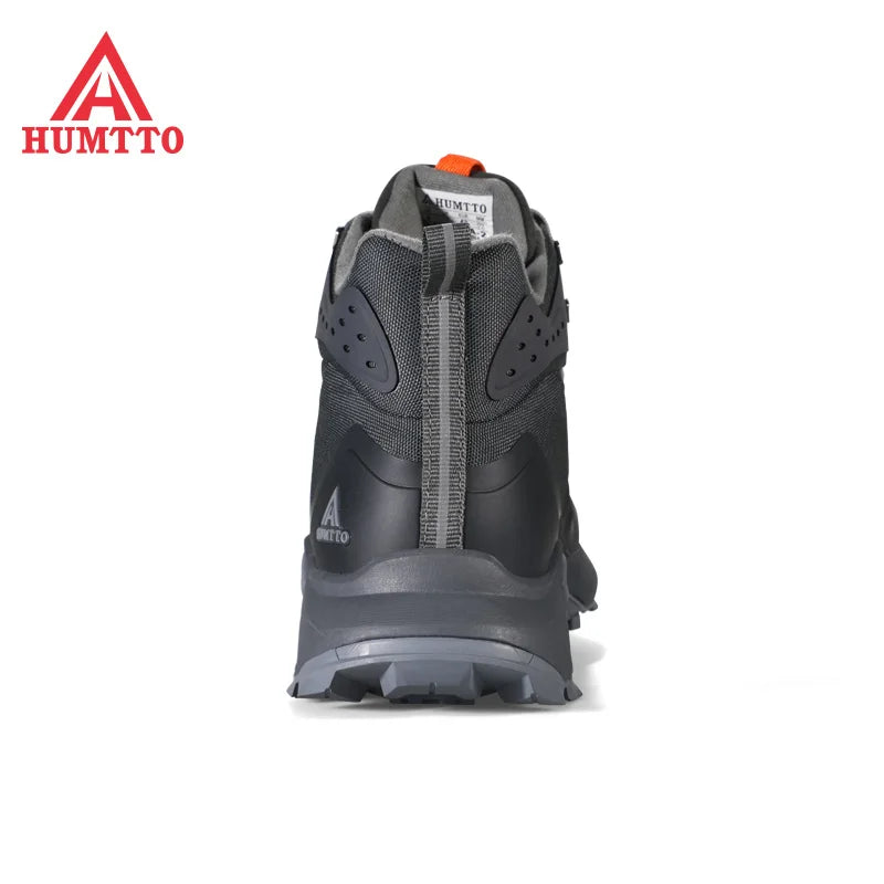 HUMTTO Waterproof Walking Men Shoes New Classics Outdoor Lacing Sneakers Spring Autumn Breathable Safety Work Casual Mens Boots