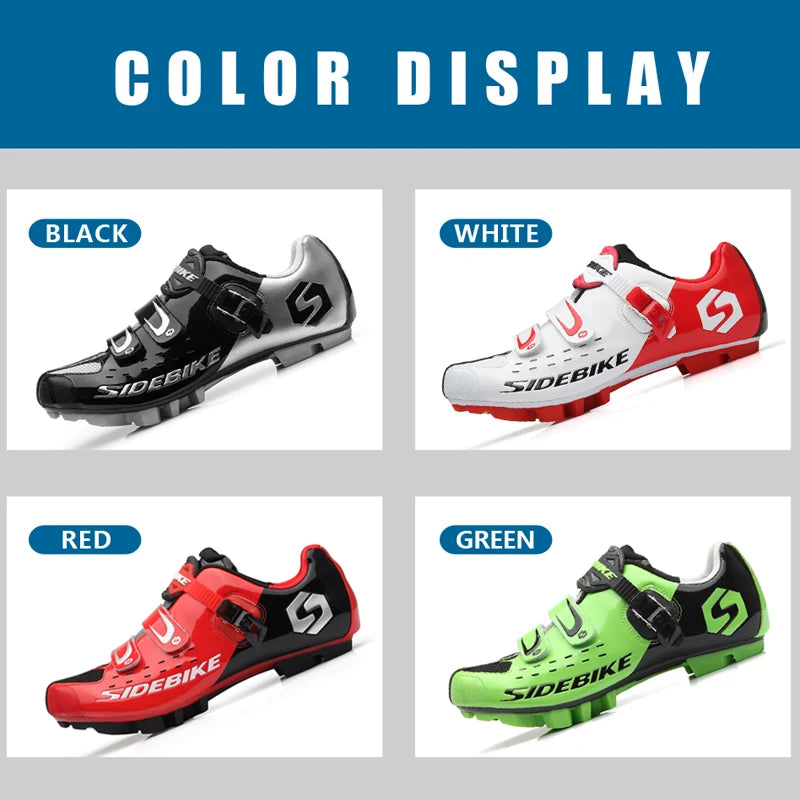 sidebike cycling shoes mtb man women racing bicycle MTB shoes mountain bike sneakers professional self-locking breathable SD-001