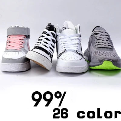 36 Colors 8mm Flat Thicken AF1  Kids  Shoelaces  Basketball Sneakers Sail  Shoe Laces  Shoe Accessories 60/100/120/140