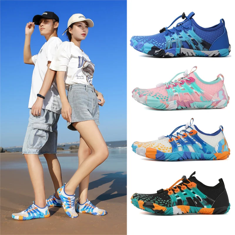 Neutral Quick Dry Beach Swimming Water Shoes Barefoot Men's Women's Upstream Sneakers Beach Color Surfing Lightweight Sandals