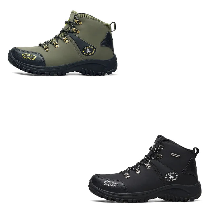 2023 Hot Sale Hiking Boots Men Anti-Slip Outdoor Boots Women Hiking and Trekking Shoes Man Lace Up Climbing Hunting Sneakers