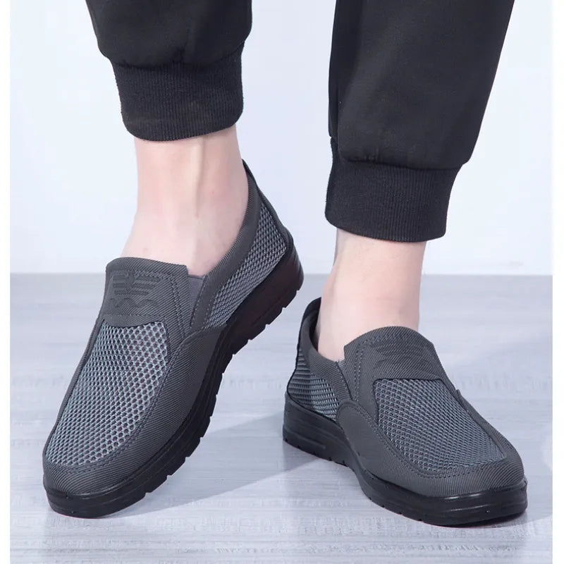 2023 Summer Hot sale Sneakers Men Fashion Casual Walking Shoes  Breathable Mens Loafers Zapatillas Hombre men casual shoes