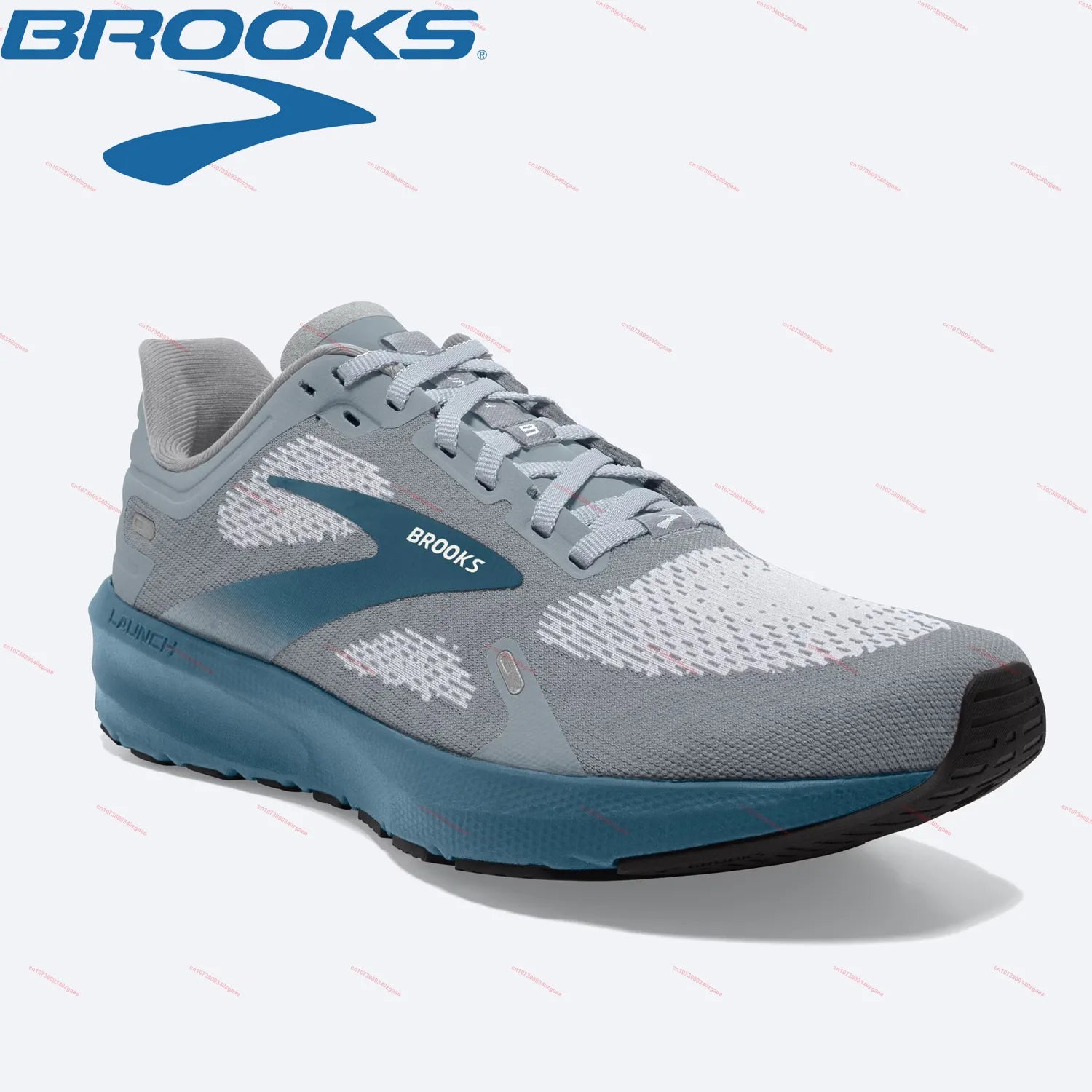 Brooks Sneakers Men Launch 9 Outdoor Trail Running Shoes Casual Breathable Cushioned Training Sneakers Casual Sports Shoes Men