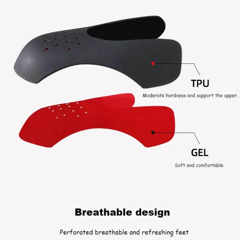 Double-layer Shoe Care Sneaker Anti Crease Toe Caps Protector Stretcher Expander Shaper Support Pad Accessories Shoes Protection